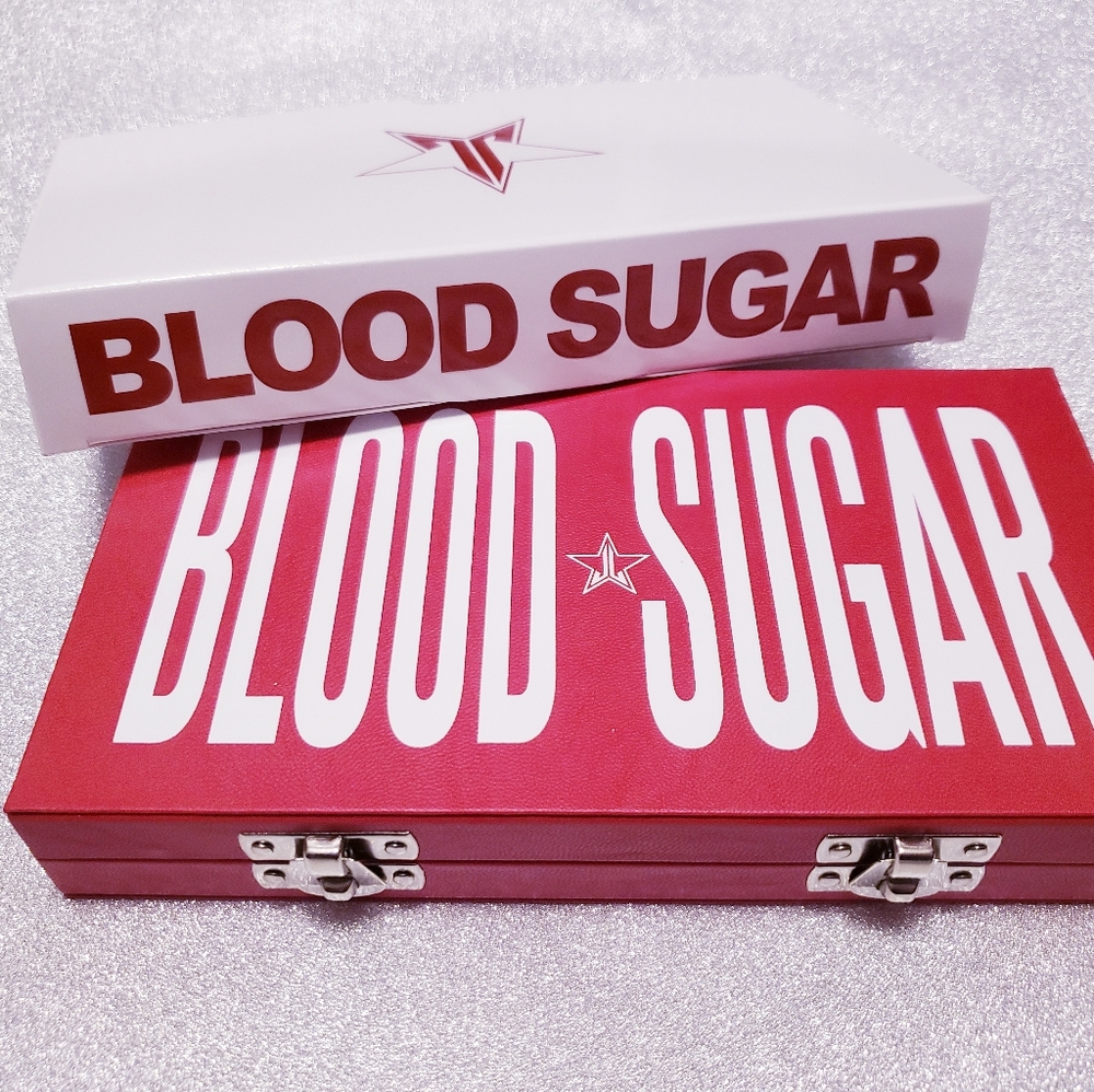 Blood sugar palette. Jeffree star cosmetics.